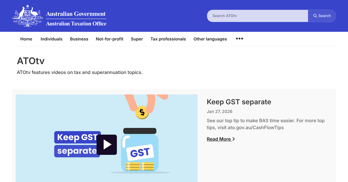 How to complete the business section in myTax